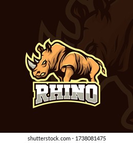 Design Rhino for logo or mascot your brand