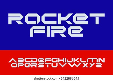 Design Rocket Fire Typeface Alphabet Typography Font Letter Text