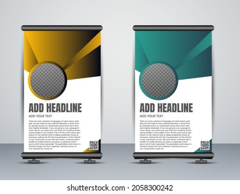 Diseñar un banner de resumen, tirar hacia arriba, banner de evento, anuncios de banners 