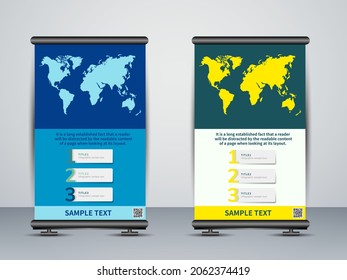 Design a roll up banner, pull up, event banner, banner
