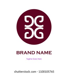 Design Round Ornate Logo Element