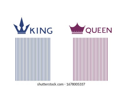 Design of royal crown icon