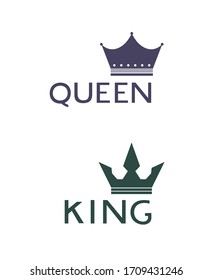 Design of royal crown icon