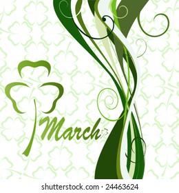 design for Saint Patrick Day