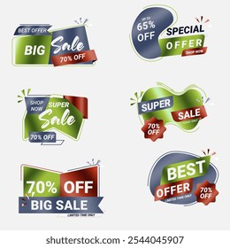 Diseñar una colección de etiqueta de ventas