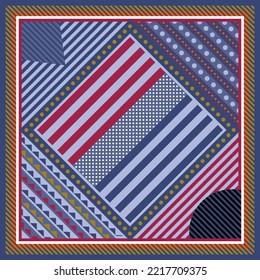 design for scarf or hijab