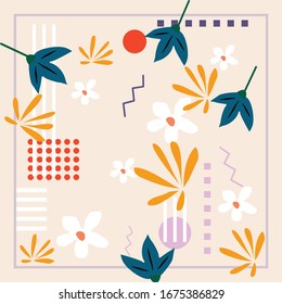 Diseñar un patrón de bufanda con un diseño moderno. mezcla dulce de colores