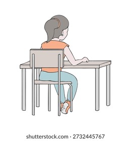 Diseño del sorteo del aula escolar