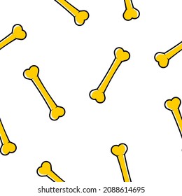 the design of the seamless bone pattern. suitable for cover