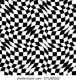 Design seamless chess background. Abstract repeating squares.