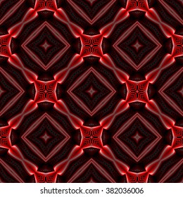 Design seamless colorful diamond pattern. Abstract decorative background. Vector art. No gradient