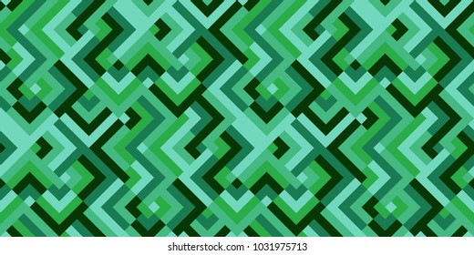 Design seamless colorful pattern. Abstract square geometric background. Vector Illustration.