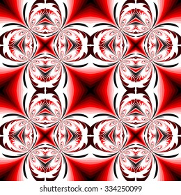 Design seamless colorful pattern. Abstract decorative background. Vector art. No gradient