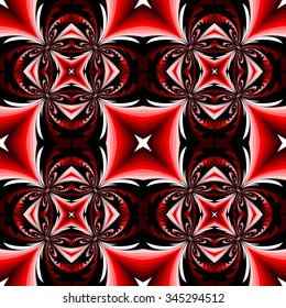 Design seamless colorful pattern. Abstract decorative background. Vector art. No gradient