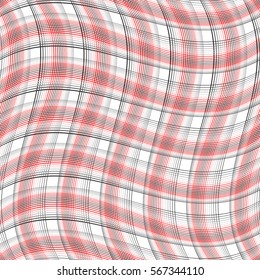 Design seamless colorful waving pattern. Abstract background. Vector art. No gradient