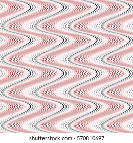 Design seamless colorful waving pattern. Abstract background. Vector art. No gradient