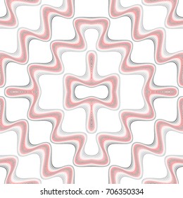 Design seamless colorful waving pattern. Abstract background. Vector art. No gradient