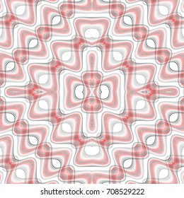 Design seamless colorful waving pattern. Abstract background. Vector art. No gradient