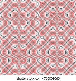 Design seamless colorful waving pattern. Abstract background. Vector art. No gradient