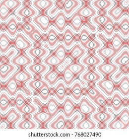 Design seamless colorful waving pattern. Abstract background. Vector art. No gradient