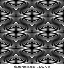 Design seamless decorative geometric pattern. Abstract monochrome background. Speckled texture. Vector art