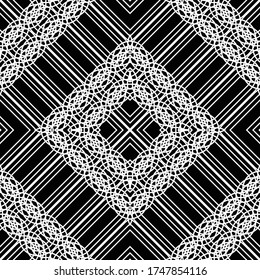 Design nahtlos dekoratives Muster. Abstrakter, einfarbiger Hintergrund. Vektorkunst