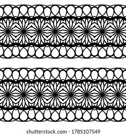 Design nahtlos dekoratives Muster. Abstrakter, einfarbiger Hintergrund. Vektorkunst