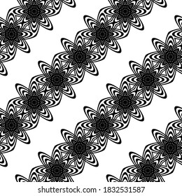 Design nahtlos dekoratives Muster. Abstrakter, einfarbiger Hintergrund. Vektorkunst