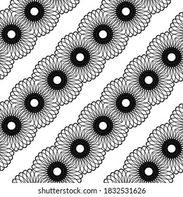 Design nahtlos dekoratives Muster. Abstrakter, einfarbiger Hintergrund. Vektorkunst
