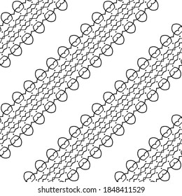 Design nahtlos dekoratives Muster. Abstrakter, einfarbiger Hintergrund. Vektorkunst