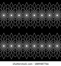 Design nahtlos dekoratives Muster. Abstrakter, einfarbiger Hintergrund. Vektorkunst