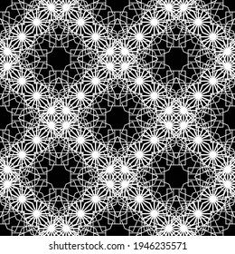 Design nahtlos dekoratives Muster. Abstrakter, einfarbiger Hintergrund. Vektorkunst