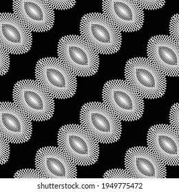 Design nahtlos dekoratives Muster. Abstrakter, einfarbiger Hintergrund. Vektorkunst