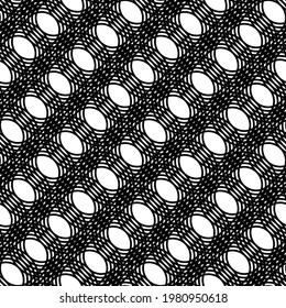 Design seamless decorative pattern. Abstract monochrome stripy background. Vector art