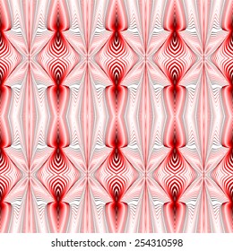 Design seamless diamond geometric vertical pattern. Abstract colorful decorative background. Vector art. No gradient