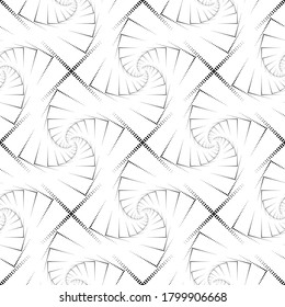 Design seamless dotted pattern. Abstract monochrome decorative background. Vector art