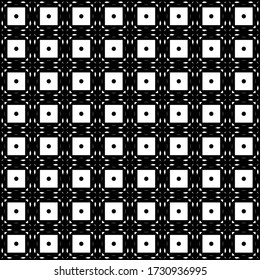 Diseño de un patrón geométrico impecable. Resumen del fondo monocromo de grava. Arte vectorial