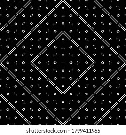 Design seamless geometric pattern. Abstract monochrome grating background. Vector art