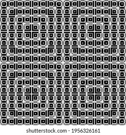 Entwurf nahtloser geometrischer Muster. Abstrakter, einfarbiger Hintergrund. Vektorkunst