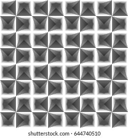 Design seamless geometric pattern. Abstract monochrome background. Vector art. No gradient