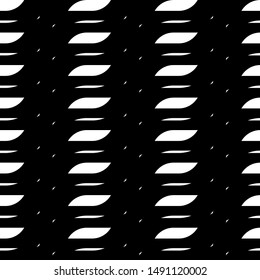 Design seamless grating pattern. Abstract monochrome background. Vector art
