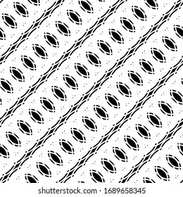 Design seamless grating pattern. Abstract monochrome background. Vector art