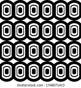Design seamless grating pattern. Abstract monochrome background. Vector art