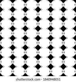 Design seamless grating pattern. Abstract monochrome geometric background. Vector art