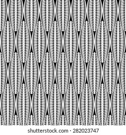 Design seamless monochrome abstract pattern. Grid texture. Vector art. No gradient
