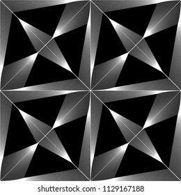 Design seamless monochrome decorative pattern. Abstract lines textured background. Vector art. No gradient