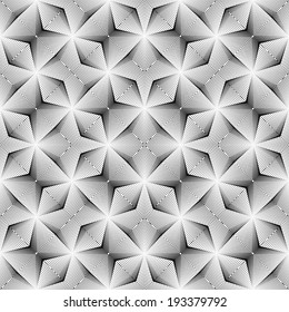 Design seamless monochrome diagonal geometric pattern. Abstract diamond lines textured background. Vector art
