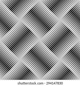 Design seamless monochrome dots background. Abstract geometric pattern. Vector art. No gradient
