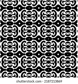 Design seamless monochrome geometric pattern. Abstract background. Vector art.Perfect for site backdrop, wrapping paper, wallpaper, textile and surface design. 