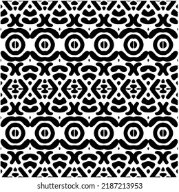 Entwurf nahtloser monochromer geometrischer Muster. Abstrakter Hintergrund. Vector art.Perfekt für Website-Hintergrund, Wickelpapier, Tapete, Textil und Oberflächendesign. 